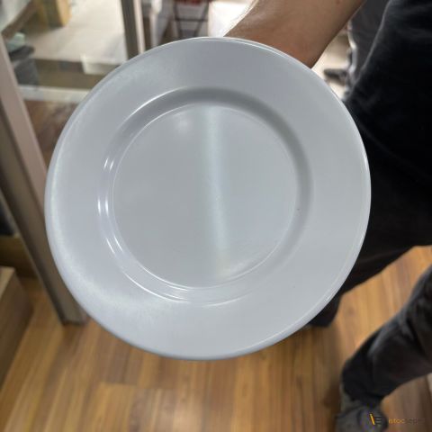 Klasik Servis Tabağı 17 cm  10 Adet Toptan Melamin
