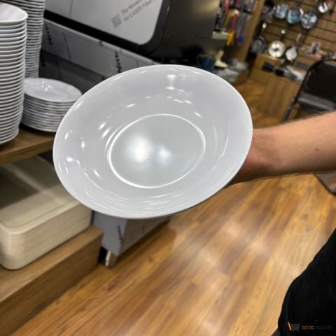 Lokanta Çukur Yemek Tabağı  20 cm 10 Adet Toptan Melamin
