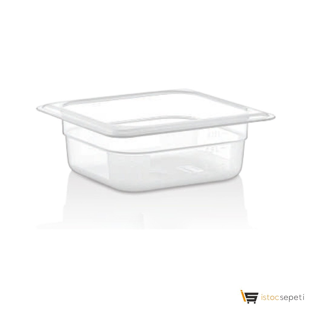 Polikarbon Küvet Gastronom  65 mm 1/6 GNPP-1665