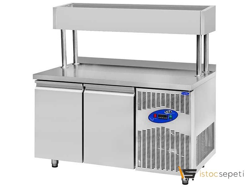 Yükseltilmiş Make Up Soğutma Dolabı CS-TEK 2-700-M
