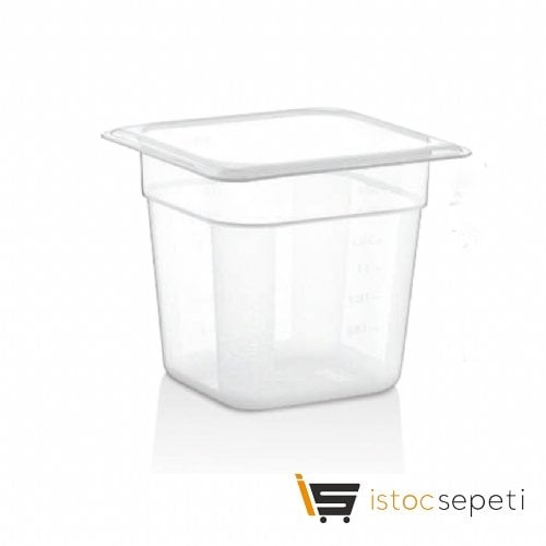 Gastronom Polikarbon Küvet 150 mm 1/6 GNPP-16150