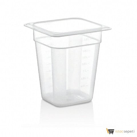 Gastronom Polikarbon Küvet 200 mm 1/6 GNPP-16200