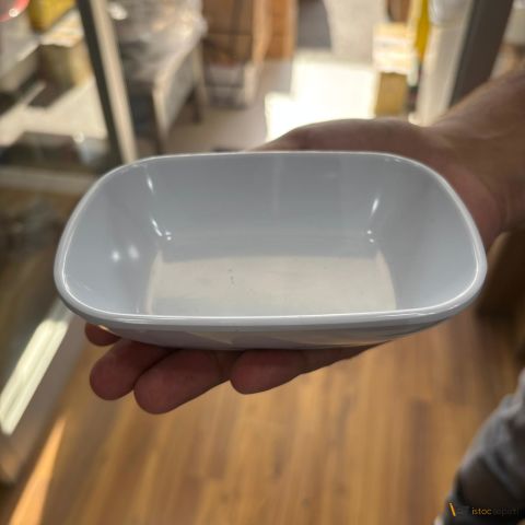 Kare Kayık Tabak 14 cm 10 Adet melamin