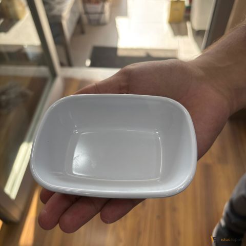 Kare Kayık Tabak 12cm 10 adet toptan melamin