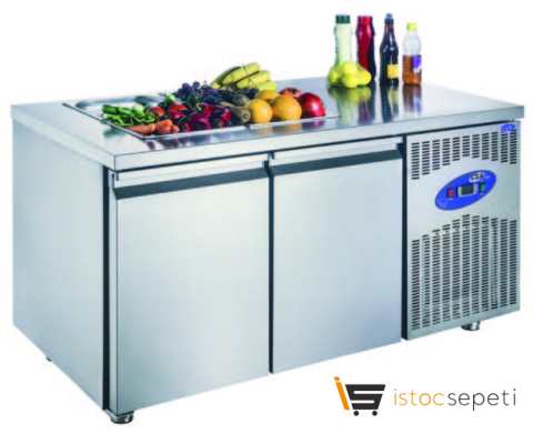 Havuzsuz Salad Bar Soğutma Dolabı CS-TEK 2-700-SH