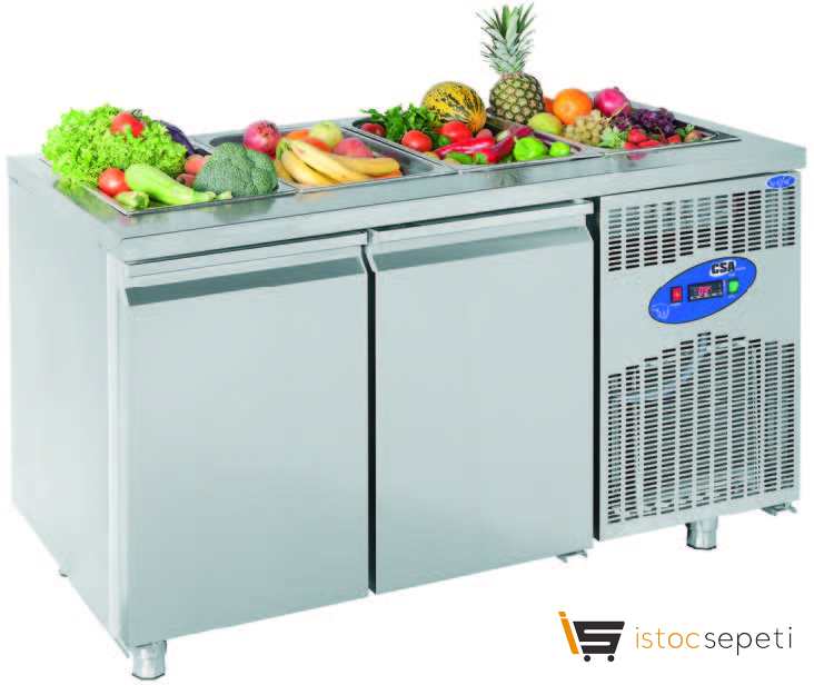 Havuzlu Salad Bar Soğutma Dolabı CS-TEK 3-700-SHS