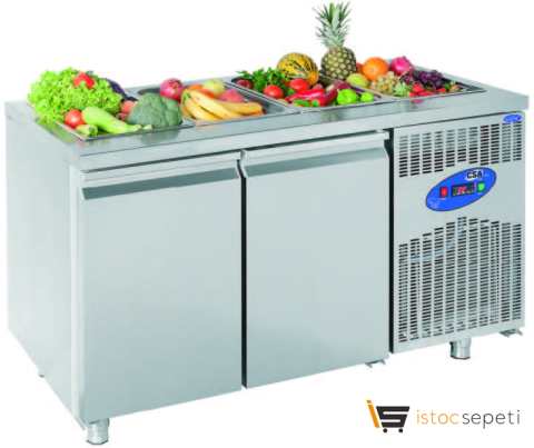 Havuzlu Salad Bar Soğutma Dolabı CS-TEK 3-700-SHS