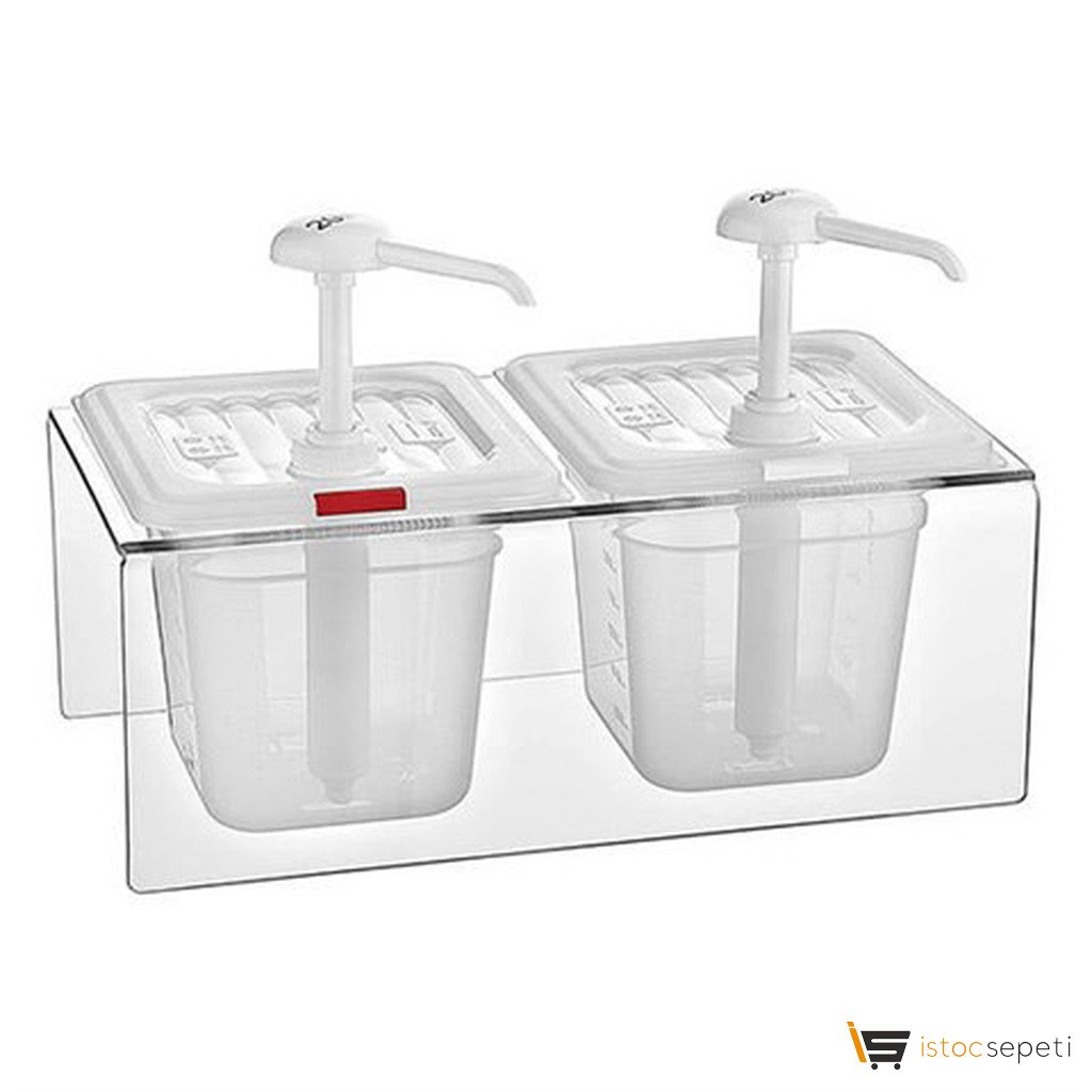 2'li Ketçap Mayonez Dispenser Set GDP-02