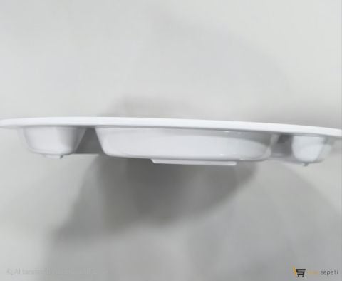 Kahvaltılık 4 Gözlü Kırılmaz Tabak ve Çocuk Tabldot 10 Adet