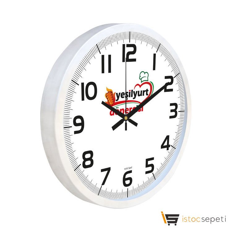 Alüminyum Duvar Saati Promosyon