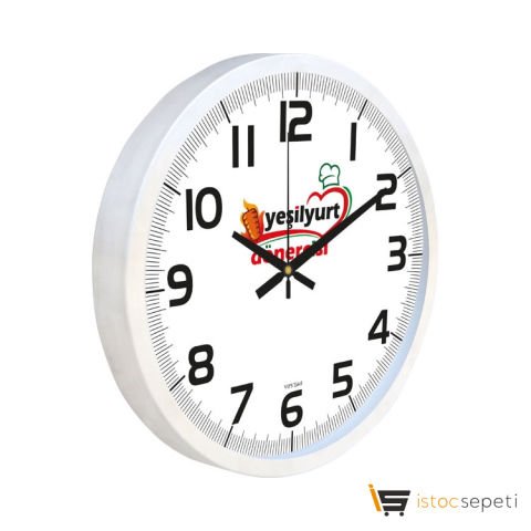 Alüminyum Duvar Saati Promosyon
