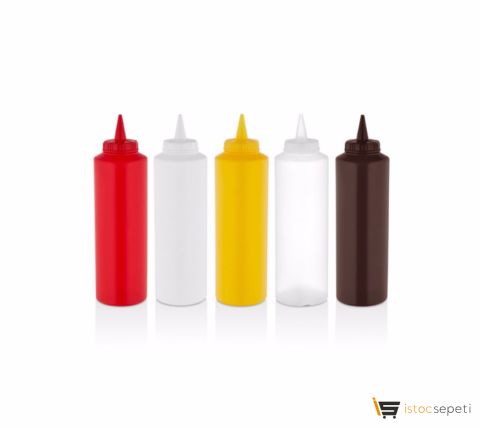 GastroPlast 500 ml Fişek Uçlu Renkli Sosluk GPS-500