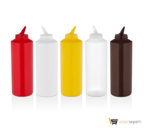1000 ml Gastro Ayarlı Fişek Uçlu Sosluk GPSM-1000