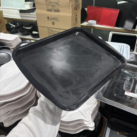 Abs Eko Siyah Tepsi 37x53 Siyah 10 Adet Toptan