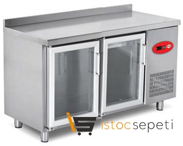 Empero Tezgah Tipi Buzdolabı Camlı 2 Kapılı 300 L