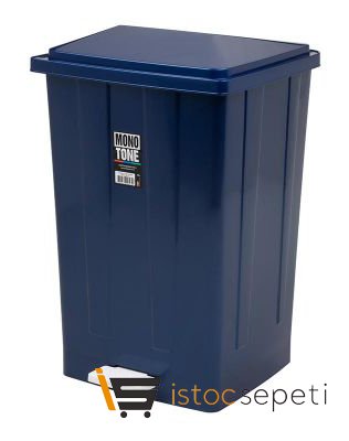 Pedallı Çöp Kovası No: 5 86 L Mavi