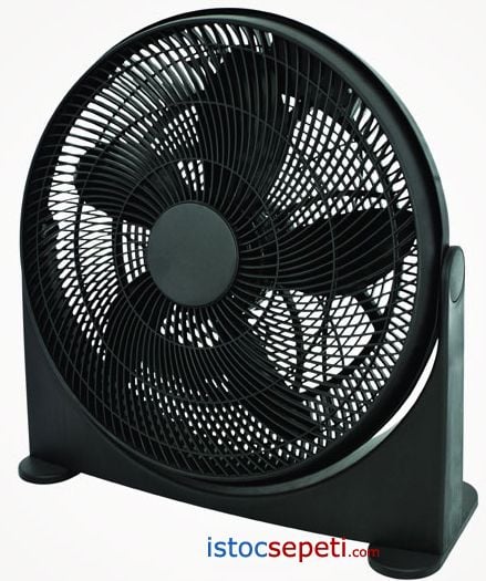 Yer Vantilatörü Sanayi Tip Vantilatörler 50 cm Farklı 3 Hız Ayarı