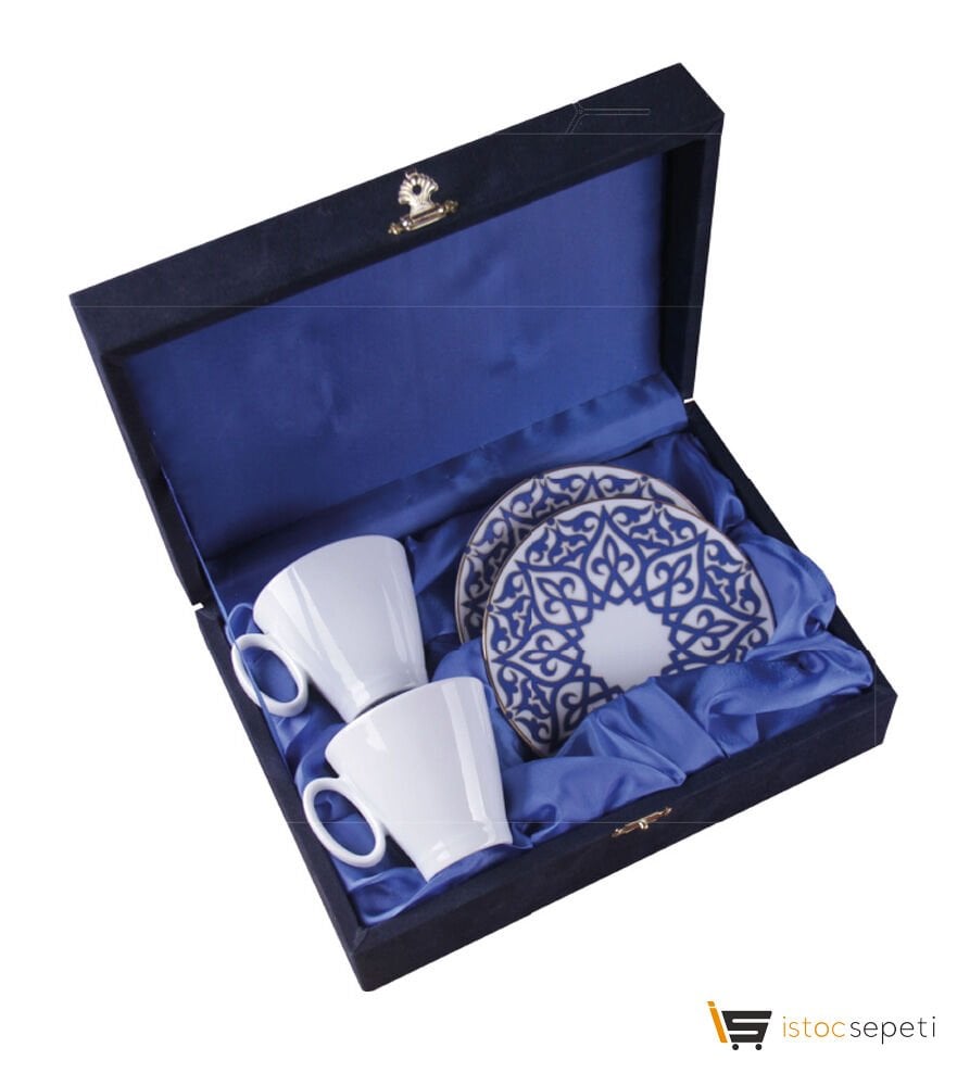 Kadife Kutulu Fincan Seti Promosyon