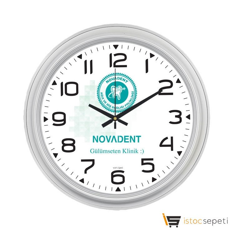 Plastik Duvar Saati Promosyon