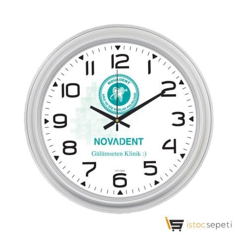Plastik Duvar Saati Promosyon