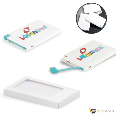Powerbank 2500 mAh Mobil Şarj Cihazı Promosyon