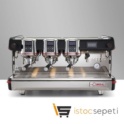 Cimbali M100 Attiva DT/3 Espresso Kahve Makinesi Tam Otomatik 3 Gruplu