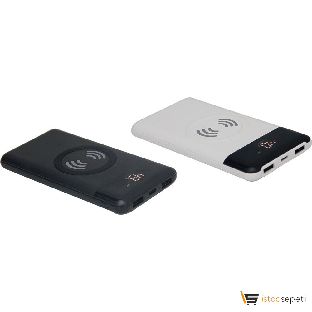 Powerbank 10000 mAh Wireless Mobil Şarj Cihazı Promosyon