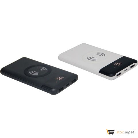Powerbank 10000 mAh Wireless Mobil Şarj Cihazı Promosyon