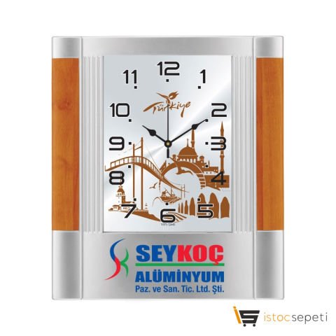 Plastik Duvar Saati Promosyon