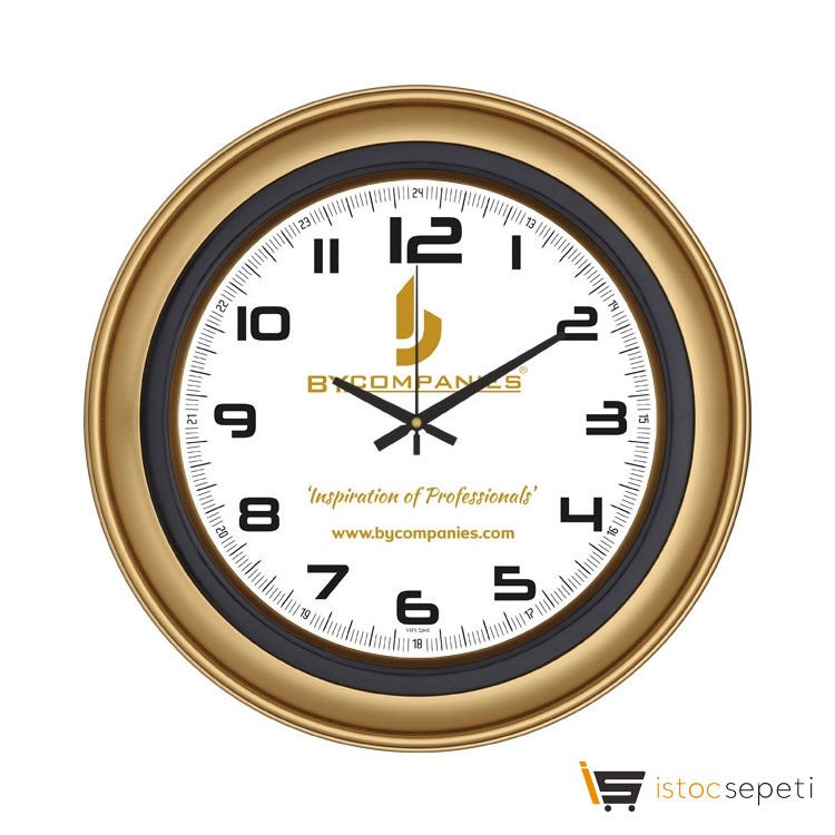Plastik Duvar Saati Promosyon