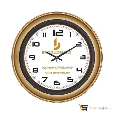 Plastik Duvar Saati Promosyon