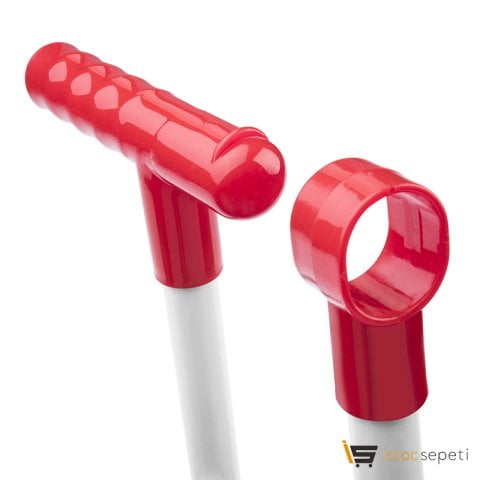 Flora Mini Hazneli Süpürgeli Faraş F079 Kırmızı