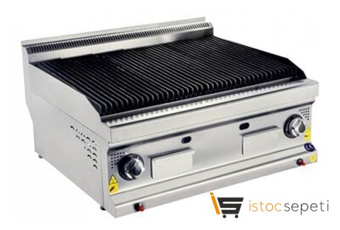 Karacasan 700 Seri Sulu Izgara 800x700x850 mm Gazlı