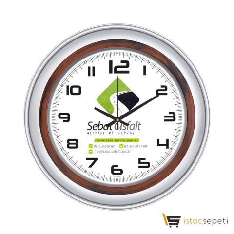 Plastik Duvar Saati Promosyon