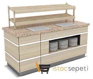 Empero Galata Ekmek Servis Ünitesi 220x90x90/150 cm