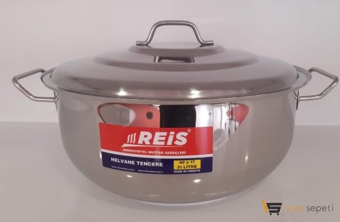 40x17 Helvane Tencere 21 LT