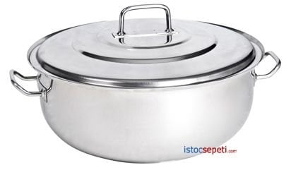 Sulu Yemek Tenceresi 20-30 Kişilik Kaynatma 30x15