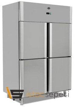 Empero Dik Tip Derin Dondurucu Statik Soğutma 4 Kapılı 1400 L