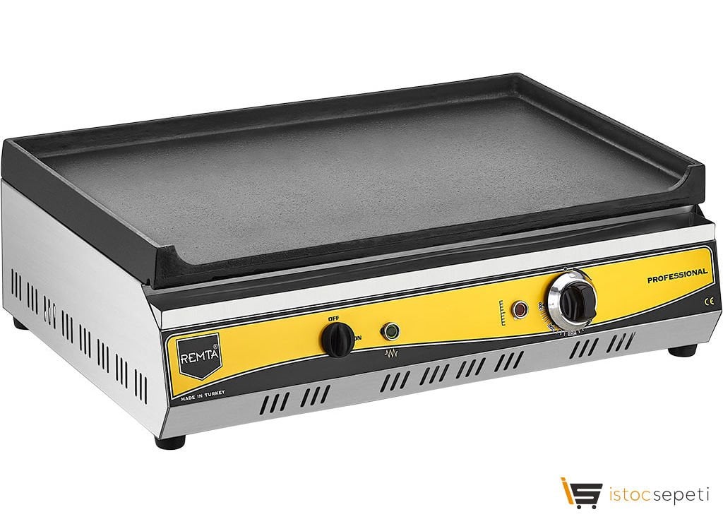 Düz Döküm Izgara 70 Cm Elektrikli Remta RS96