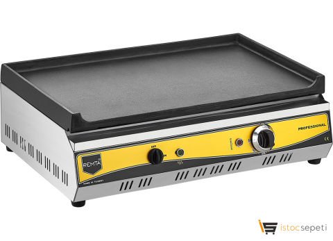 Düz Döküm Izgara 70 Cm Elektrikli Remta RS96
