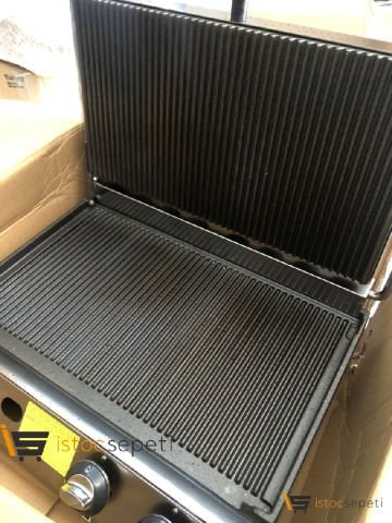 Doğalgazlı Tost Makinesi Alttan ve Üstten Isıtmalı 20 Dilim