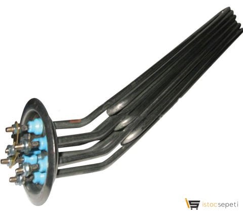 Bulaşık Makinası Yuvarlak Flanşlı Boyler Rezistans 3*2500W 380/230 UPİ