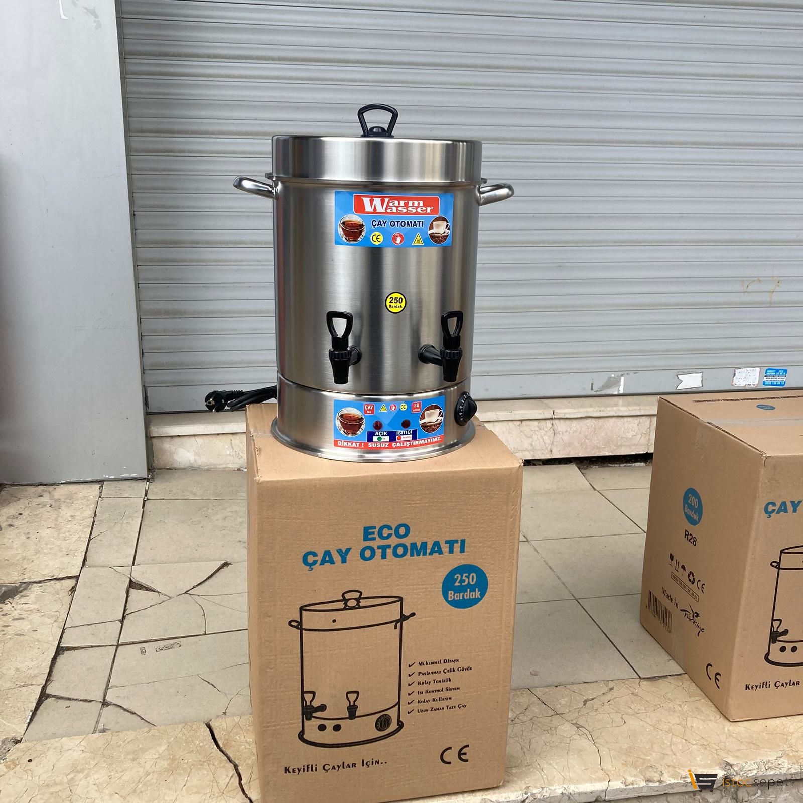 Asven 250 bardak çay otomatı 22litre r30