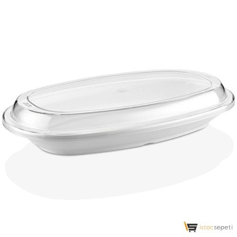 24 cm Beyaz Kayık Tabak GP-K24