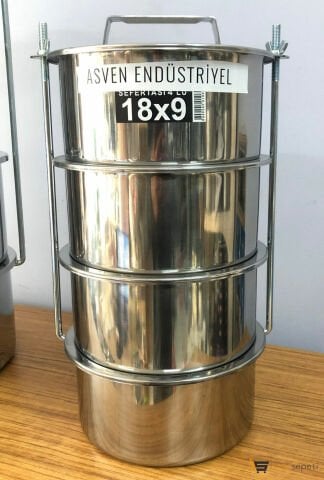 Asven 4 No 18x9 cm Sefer Tası 4'lü 5 Kişilik