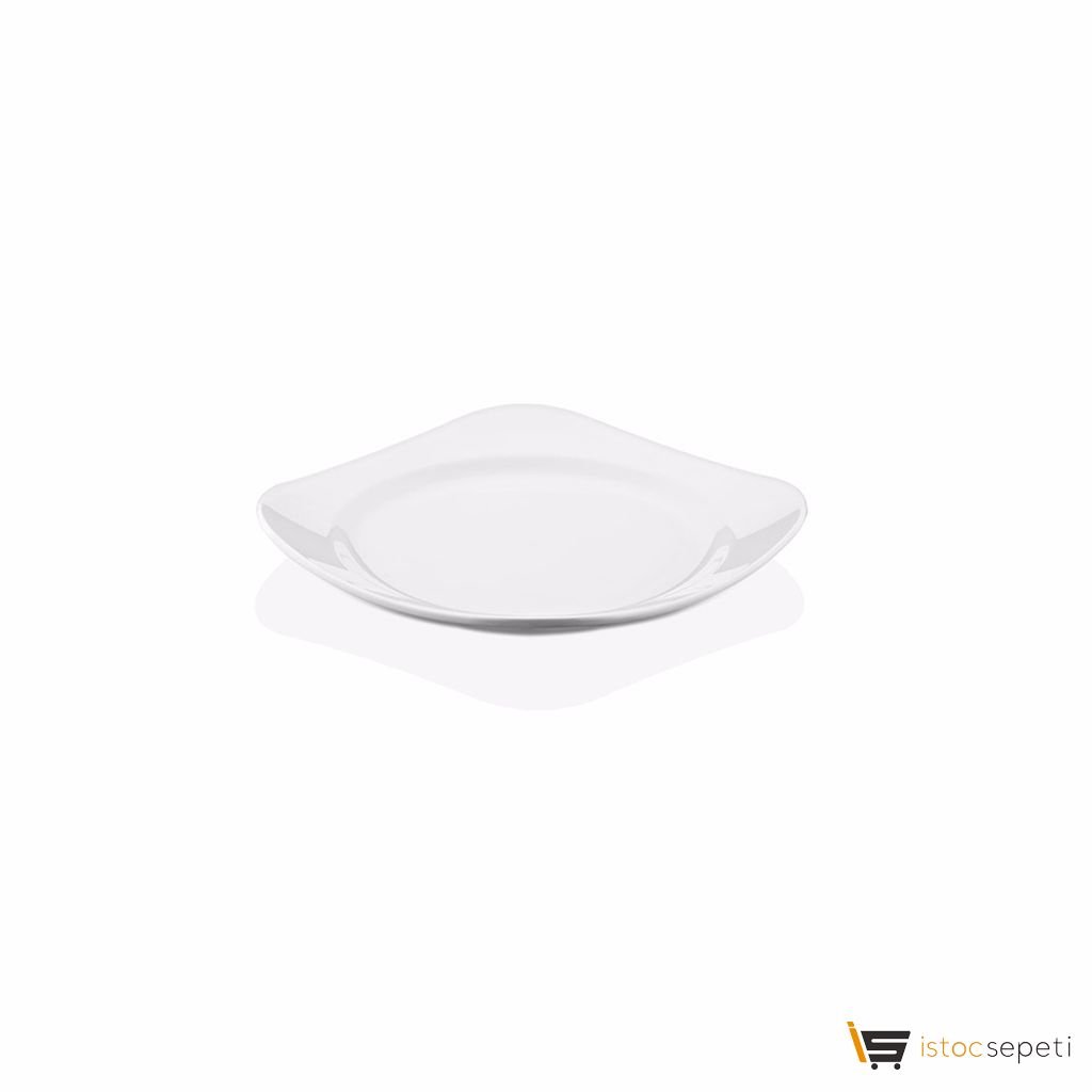 18 cm Polikarbon Kare Düz Tabak GP-SD18