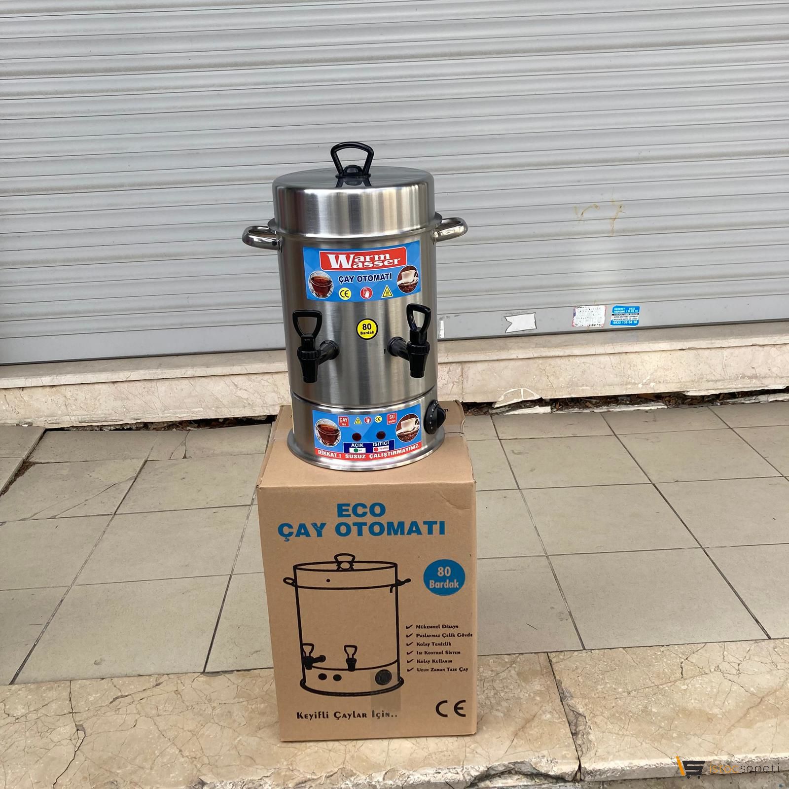 Asven 80 bardak çay otomatı 9 litre r22