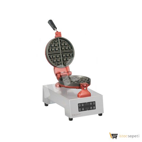 Omake WFL01.E12 Z5F Zamanlayıcılı Kare Model Tekli Waffle Makinesi, Elektrikli