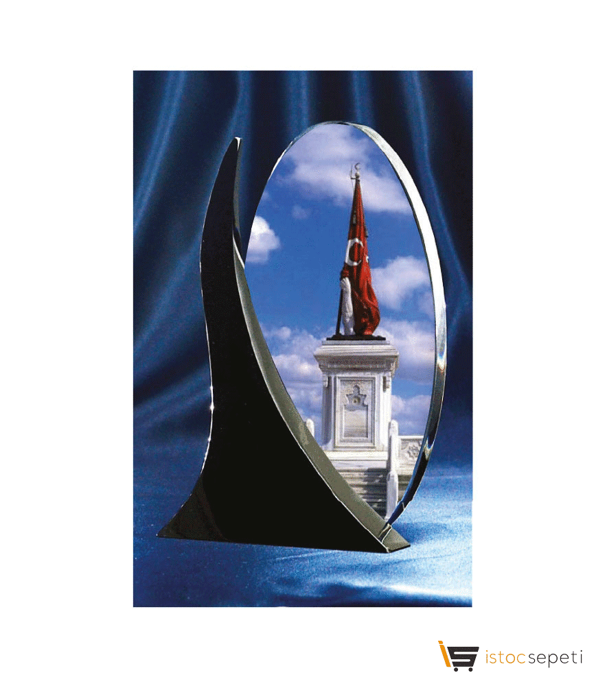 Kristal Plaket 48x38 mm Promosyon