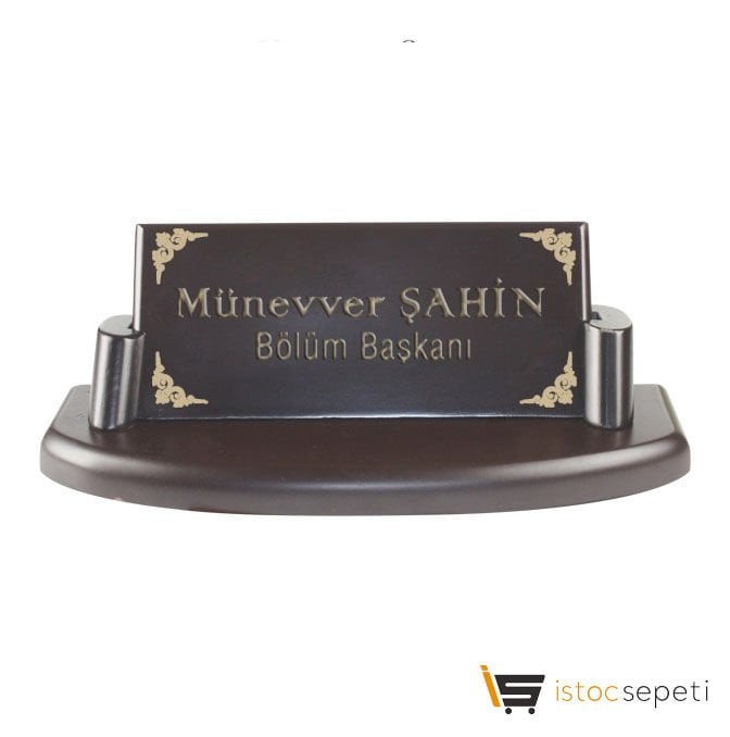 Masa isimliği Promosyon